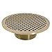 Jones Stephens, JS 4" IPS Metal Spud with 9" Nickel Bronze Round Strainer - D60940