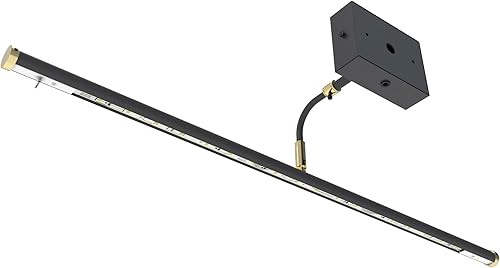 Miniatura 6 de Cocoweb Luz de imagen delgada montada en la pared de 16" en bronce aceitado