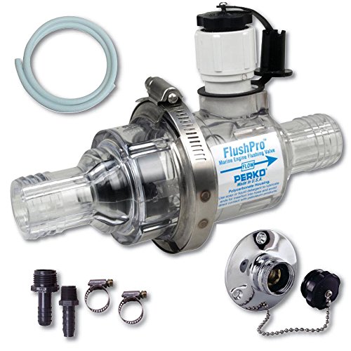 Valve Perko Flush Pro 5/8 protège le moteur marin de la corrosion marine