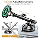 Coolpow for MagSafe Car Mount Charger【Ultra Magnet】Magnetic Phone Holders for Your Car Charger【Windshield+Vent+Dash】Magnetic Wireless Car Phone Holder Charger Car Mount for iPhone 17 Pro Max 16 15 14