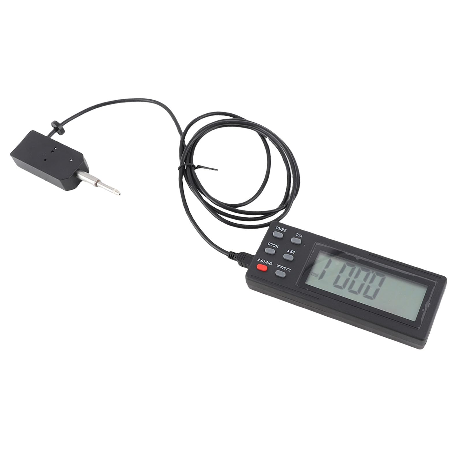 SIXRUN Digitales Mikrometer, Aluminiumlegierung, LCD-Mikrometer, 0 Bis 12,7 Mm, 0,001 Mm Auflösung, Multifunktions-Messwerkzeug für Maschinisten, Heimwerker und Präzisionsprüfung