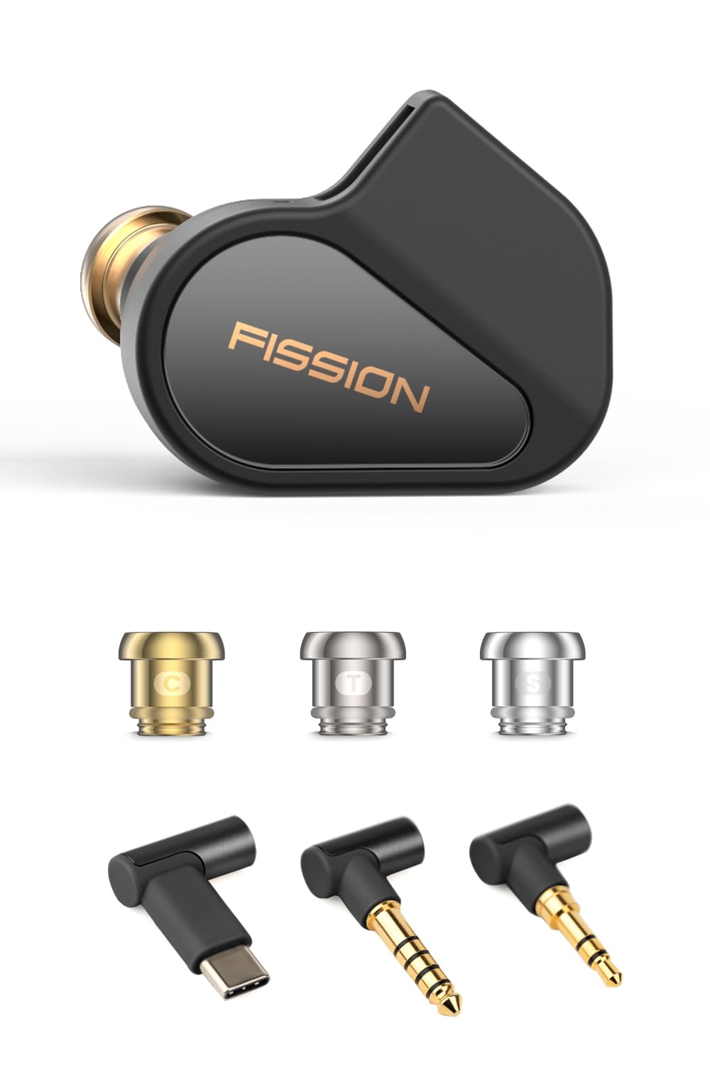 TANCHJIM X Rational HiFi Fission Écouteurs Filaires Jack IEM Réglage Basses
