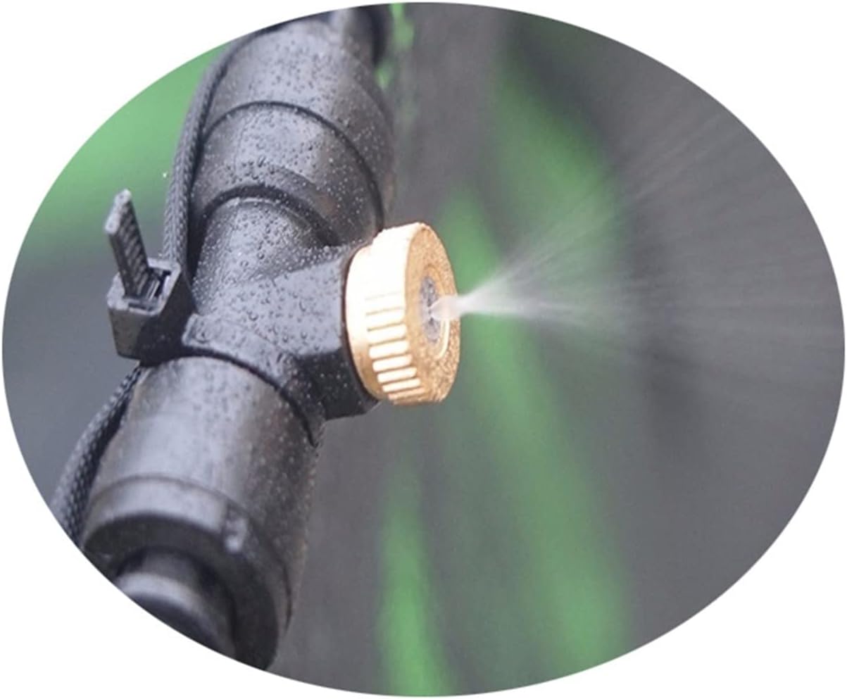 Gardening Irrigation Dripper Atomizing Nozzle, Atomizing Spray Nozzle, Atomizing Water Sprayer 10 Pieces (Color : White 10 pcs)