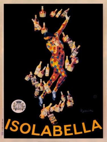 EuroGraphicsIsolabella by Leonetto Cappiello Vintage Advertising Reproduction Print Poster (24 x 36)