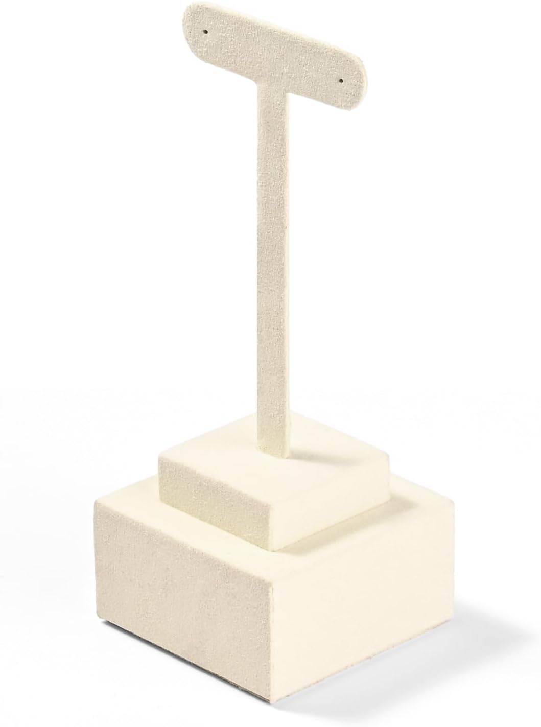 Oirlv Microfiber Earring Display Stand Beige image 2
