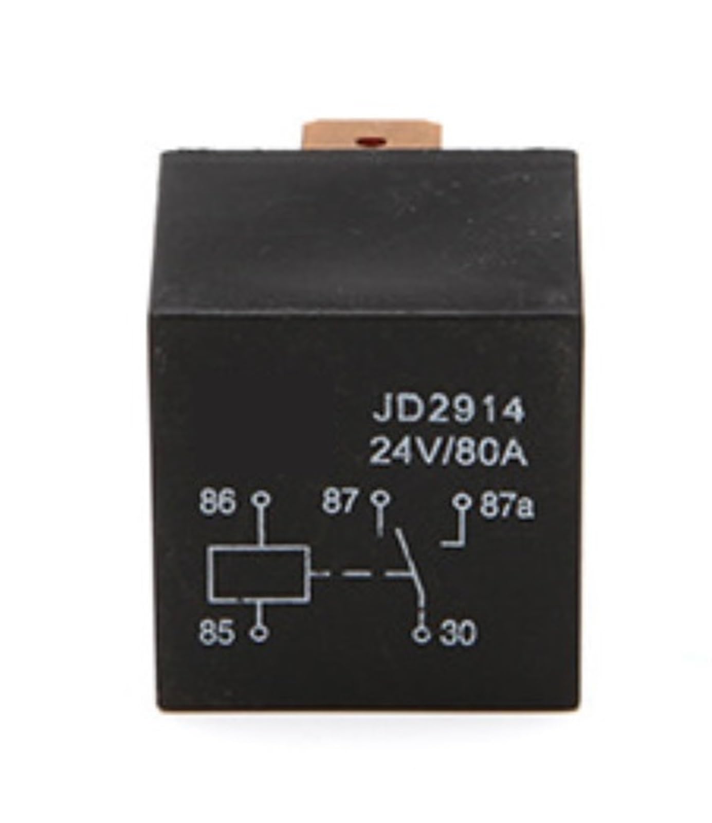 Relé automotriz 12v de alta potencia 80A con 4 pines para bocina de coche