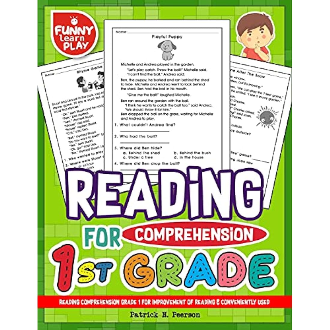 Reading Comprehension Grade 1 For Improvement Of Reading