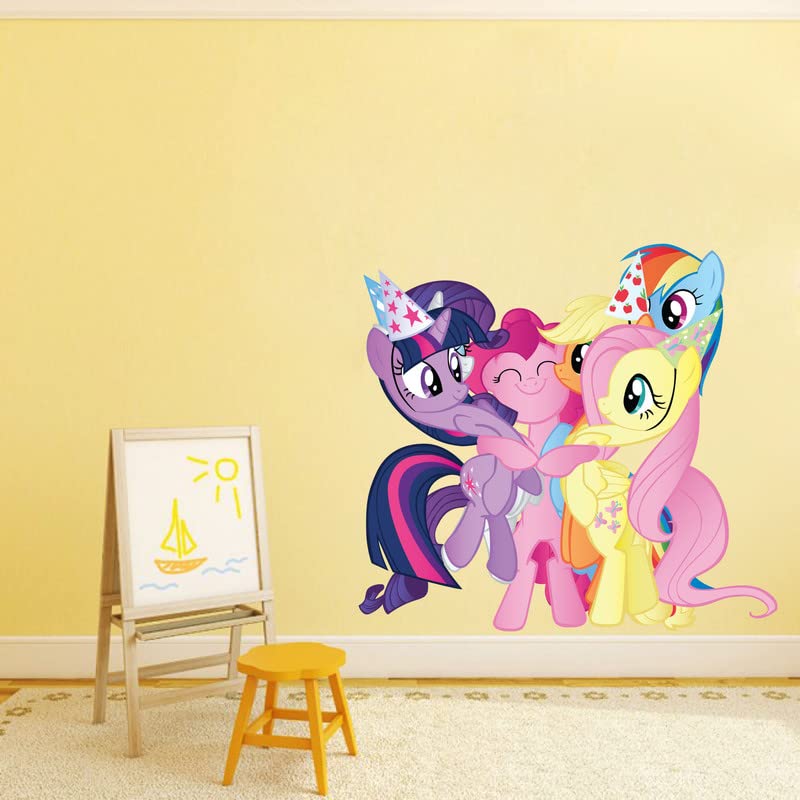 Beautiful Little Pony Wall Sticker for Kids Room 54 Cm X 50 Cm-image-42