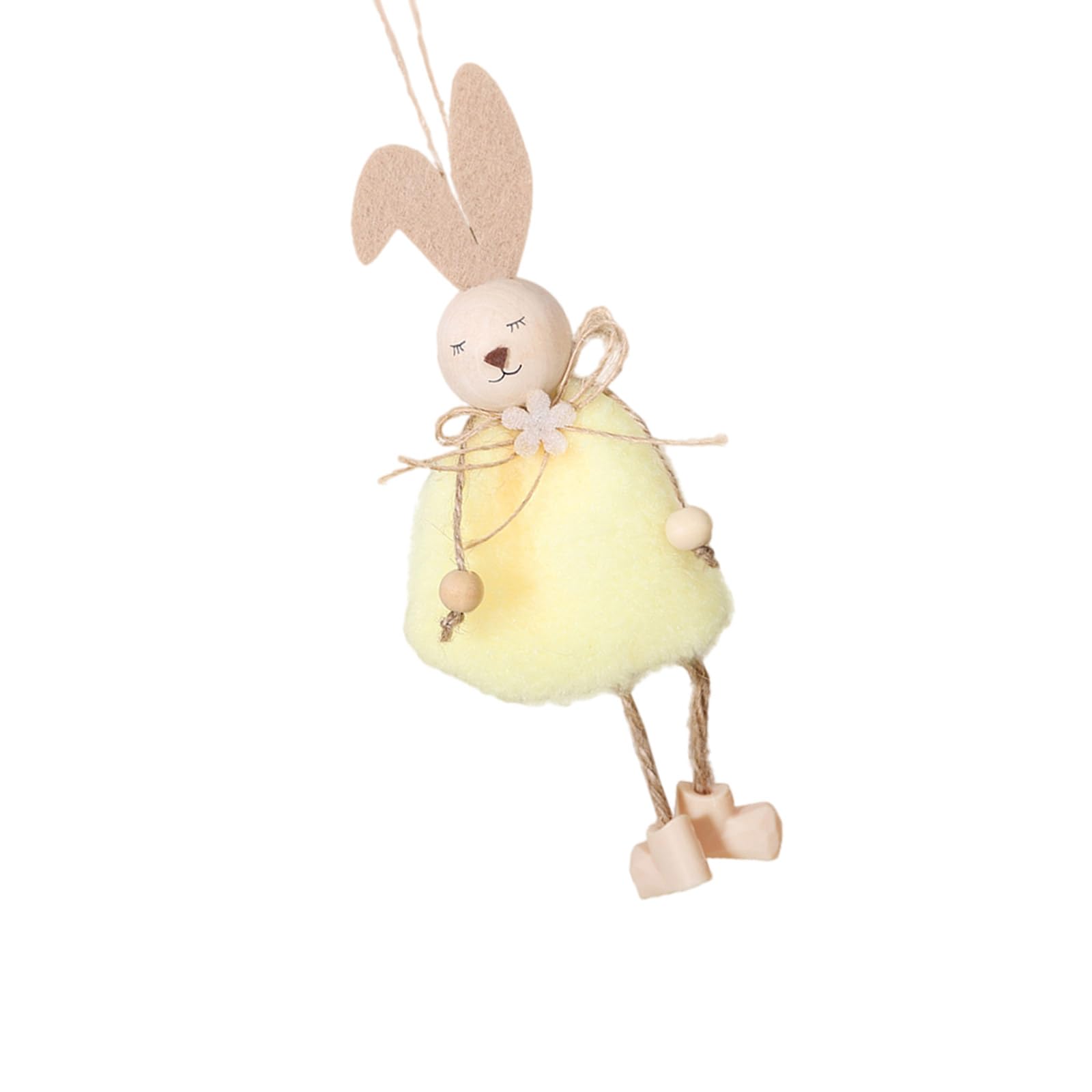 Cartoon Plush Bunnies Pendant Hanging Ornament Spring Festival Decoration for Party Table Centerpieces Home Decoration Cartoon Rabbits