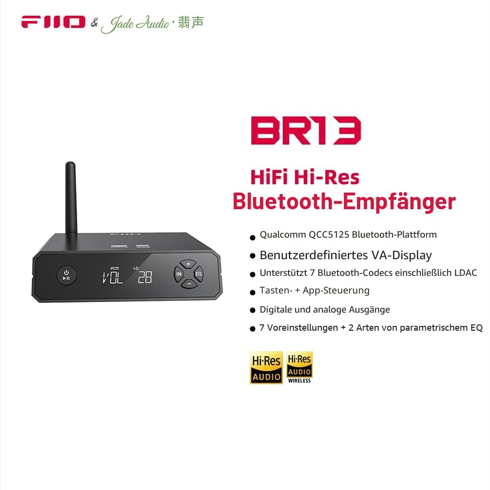 FiiO BR13 Hi-Res Bluetooth-Empfänger