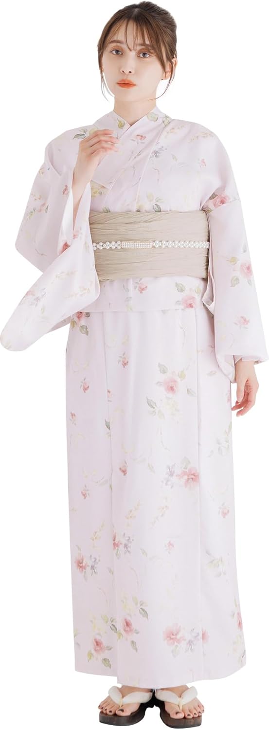 超美品]OKAJIMA ハンドバッグ 和装バッグ 正絹 花柄 岡重 黒と花