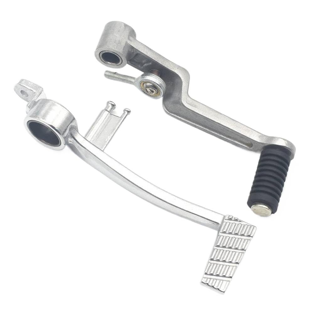 Rcgtnnesa 1 Sets Motorcycle Gear Shift Lever And Foot Brake Pedal Compatible With Gsxr600 Gsxr750 2006-2016 K6 K7 K8 K9 L0 L1 L2-L6(1 Sets)