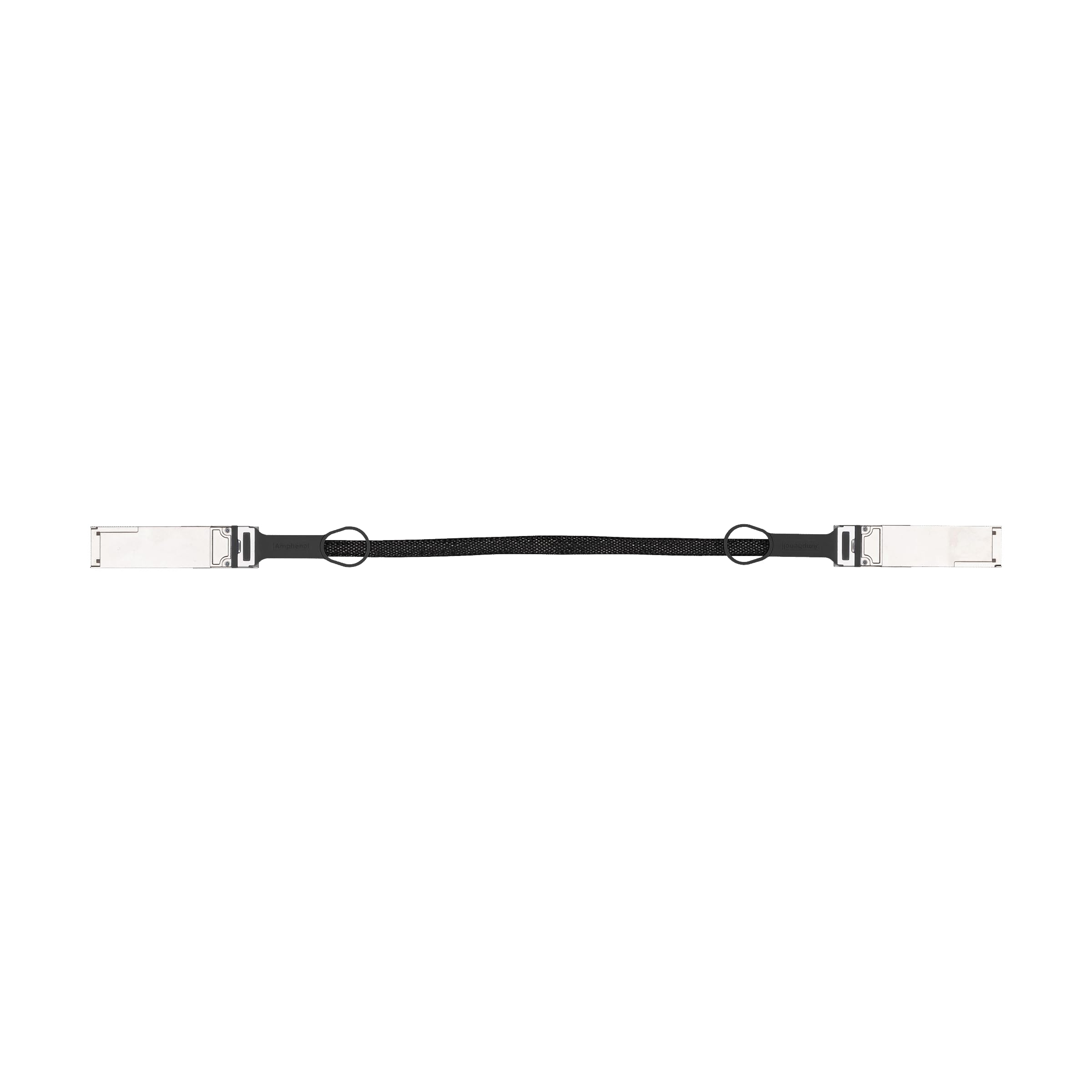 ASUS Cavo DAC Ascent GX10 0,4 m 400G QSFP112 - Impila due unità GX10 per lavorare con modelli AI più grandi, cavo SAS/fibra in rame, larghezza di banda fino a 400G (112 GB per corsia), cavo impilabile