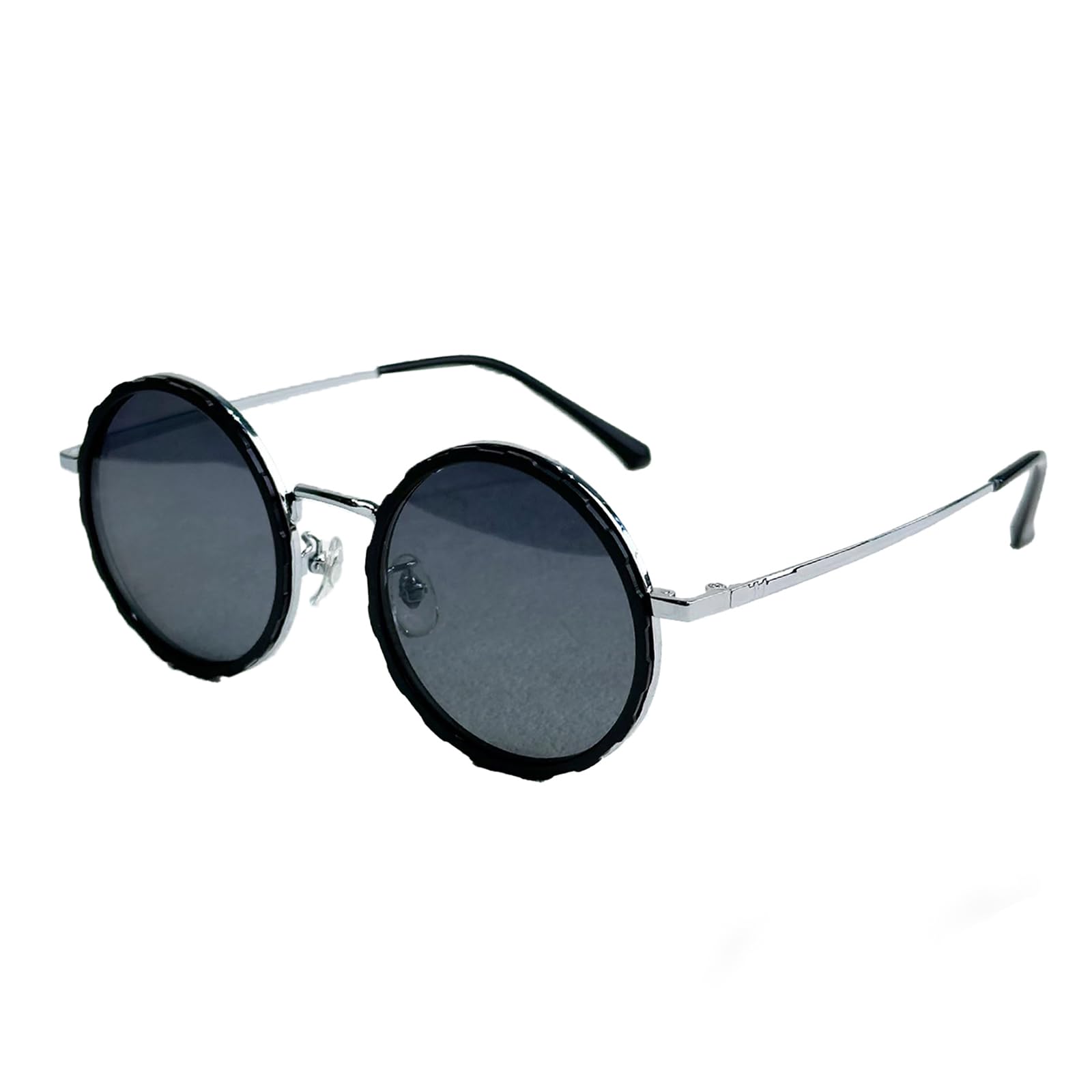 Adjustable Lenses Sunglasses, 1-9 Gears Light Control with ND Filter Lenses for Driving, Outdoor, Sports, Fishing Silver
