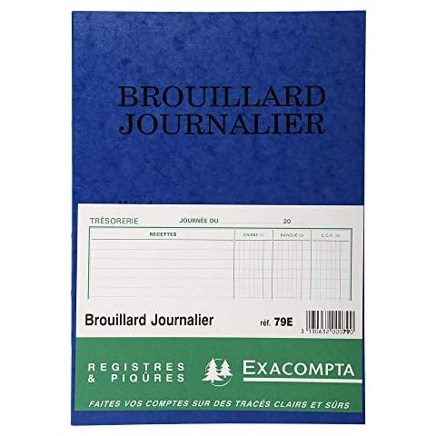 Brouillard Journalier Exacompta 79E Cover