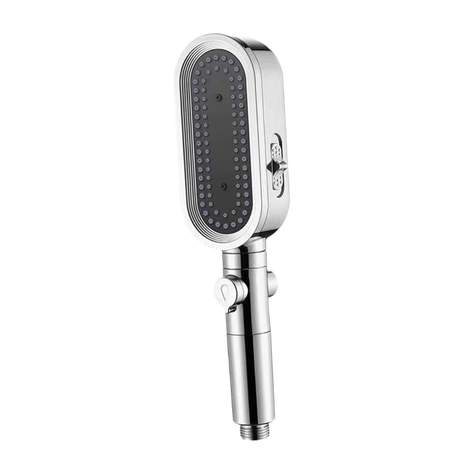 QUILSTM High Pressure Shower Head with Filter Rainful 3 Spray Modes Easy Installation Lightweight Bathroom Fixture Rainfall Shower Head Adjustable Bathroom