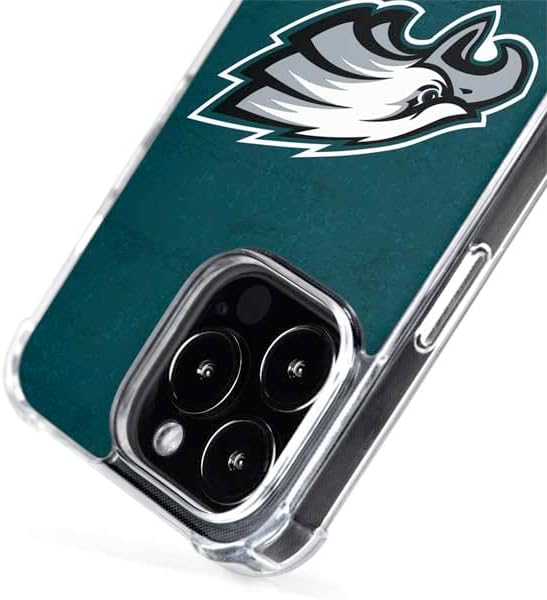 Skinit Phone Case Compatible with MagSafe iPhone 13 Pro - Officially Licensed NFL Philadelphia Eagles Distressed Design