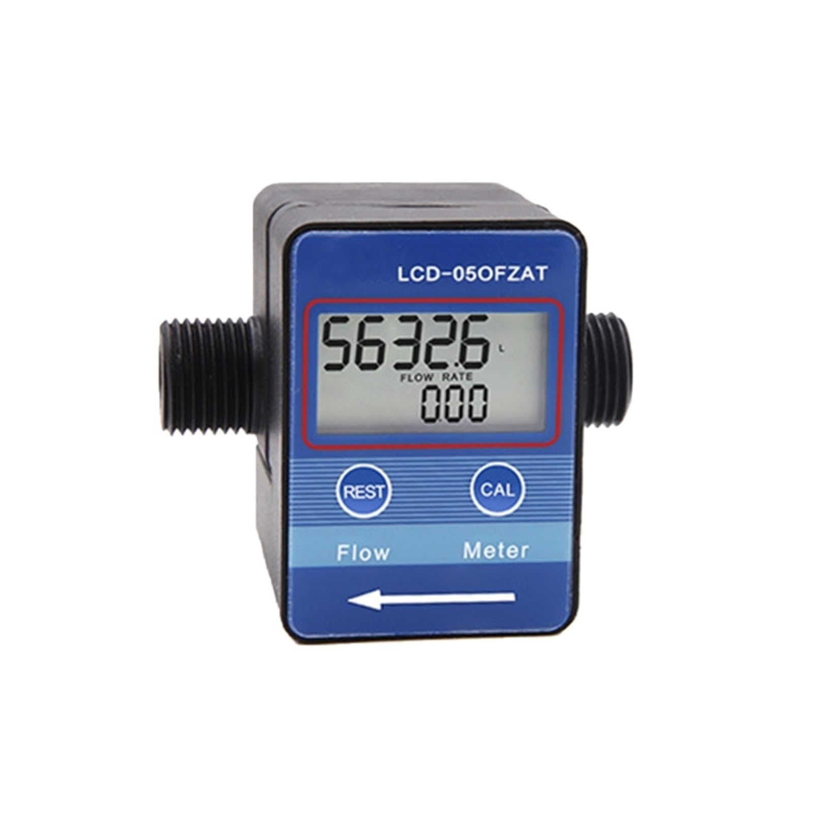 Medidor de caudal de agua, Medidor de flujo de turbinas digitales, medidor de flujo con pantalla digital, medidor de flujo de combustibles de petróleo for queroseno, gasolinas para agua, diésel y otro