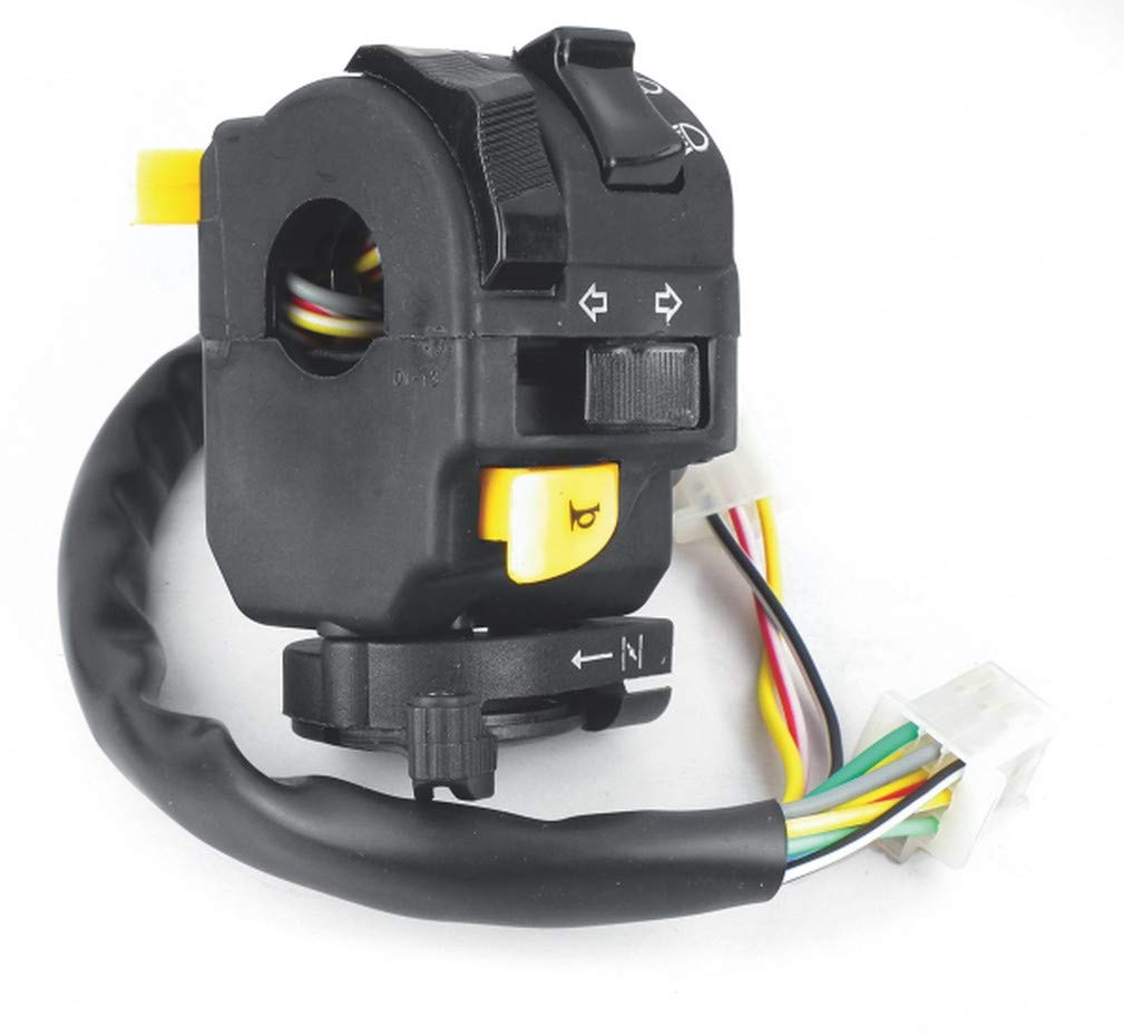 Uno Minda Sw0657L Handle Bar Switch Left Side, With Wire 2 Coupler
