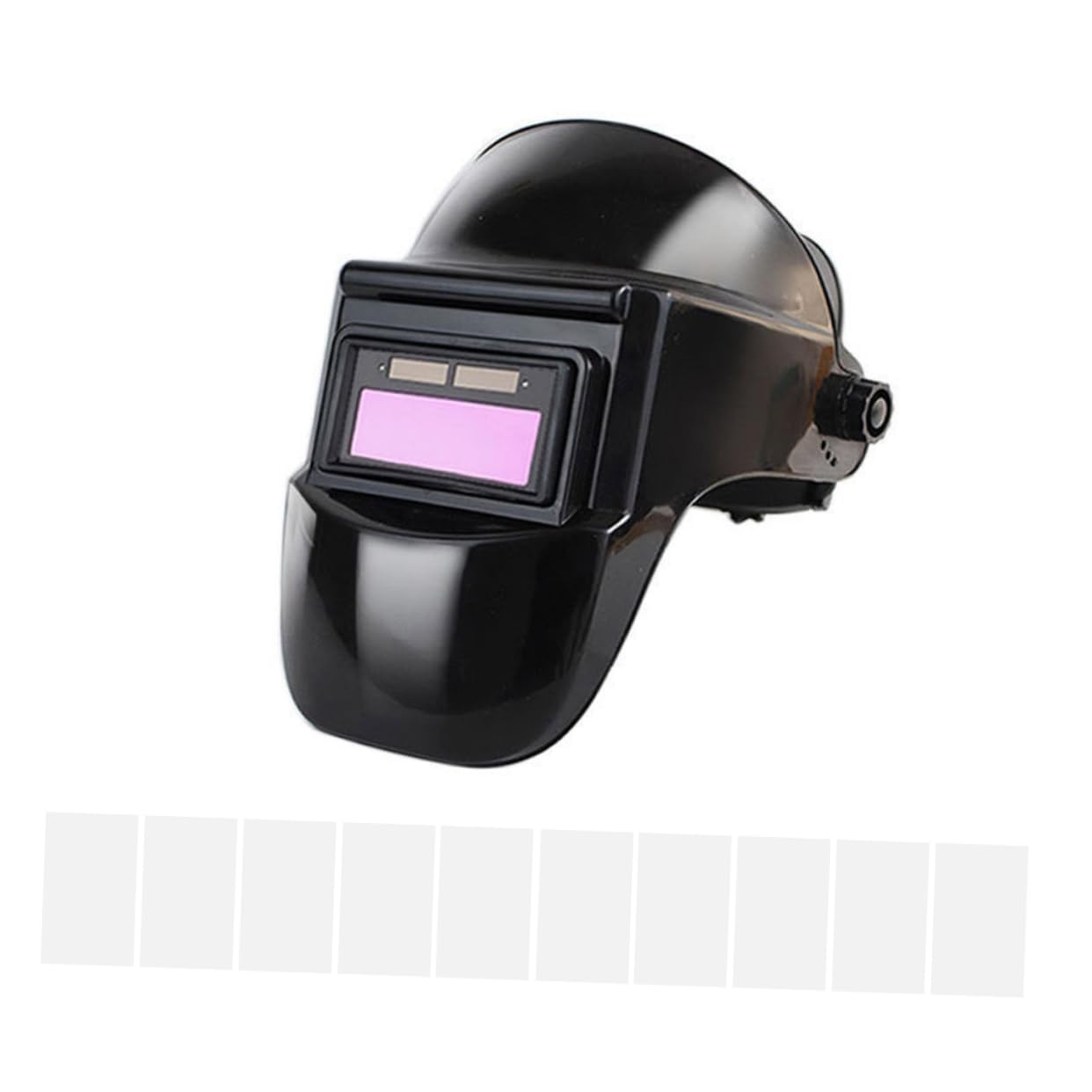 Gafas de Soldar Oscurecimiento Automático Negro 1 Juego | Lcd Pc, Diseño Nasal Cómodo y Ligero, para Soldadura y Trabajos de Soldar