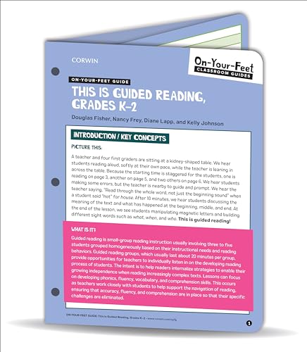 On-Your-Feet Guide: This Is Guided Reading, Grades K-2 (Corwin Literacy)