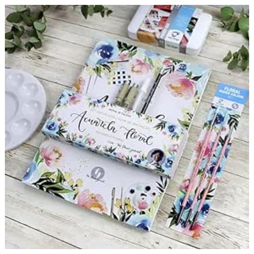 Talens Set Acuarela Floral Van Gogh