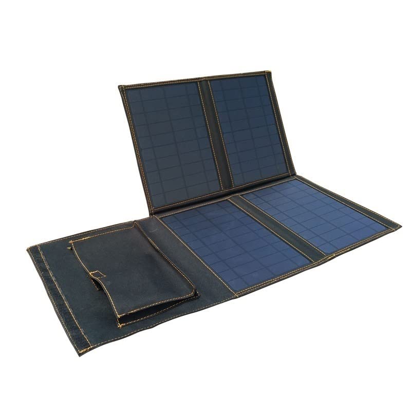 Pannello Solare Scheda di Ricarica Solare Pieghevole Baoyuan 28W Single Crystal Outdoor Camping Drone Componenti for La Generazione di Energia Solare