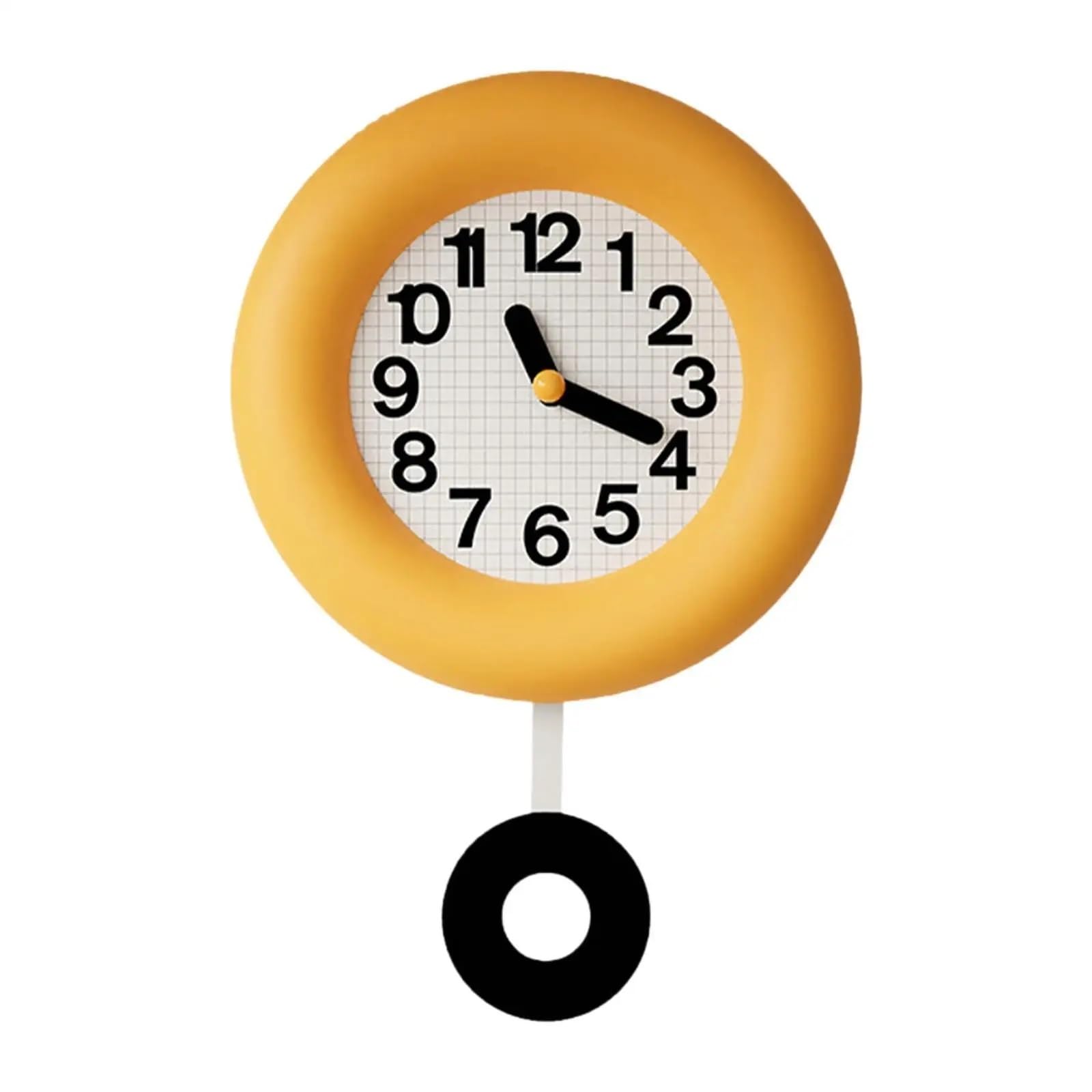 Orologio Da Bagno Orologio da parete silenzioso, sospeso, decorativo, senza ticchettio, for il bancone del negozio