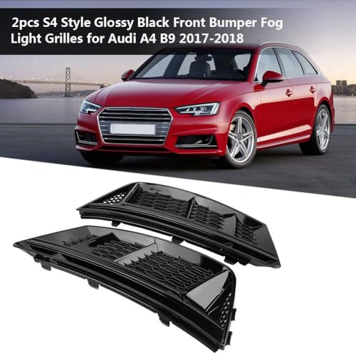 Cache antibrouillard gauche Audi A4 B9 pour remplacer une grille cassée