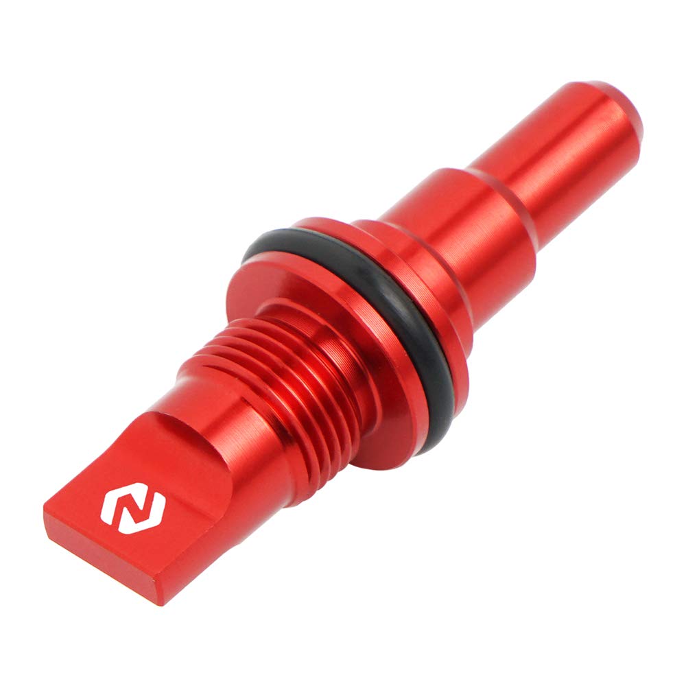 NICECNC Red Exhaust Power Valve Spacer Compatible with Beta X-Trainer 300 2015-2024, RR 2T 250 300 2013-2024,See Fitment