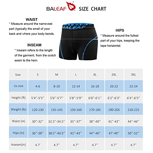 BALEAF-Mens-Padded-Bike-Shorts-Cycling-Underwear-3D-Padding-Mountain-Biking-Bicycle-Riding-Liner-Biker BALEAF-Mens-Padded-Bike-Shorts-Cycling-Underwear-3D-Padding-Mountain-Biking-Bicycle-Riding-Liner-Biker