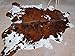 ecowhides 100% Genuine Brazilian Cowhide Rug - Tricolor, Brown, Black & White - Luxury Cowskin Leather Area Rug Decor (X-Large) 7 x 6 ft