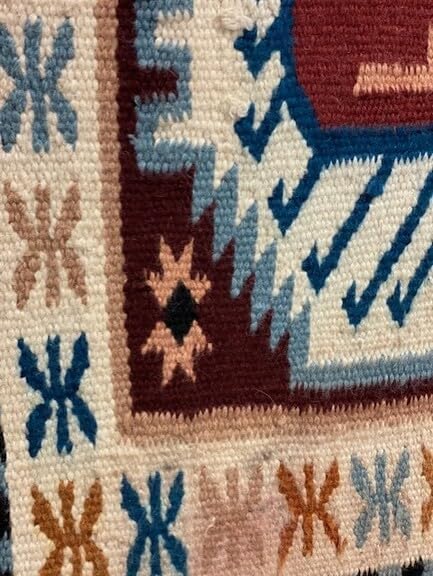 Handmade Western Ranch Saddle Blanket | Genuine New Zealand Wool Pad | Custom Equestrian Gear AM-364