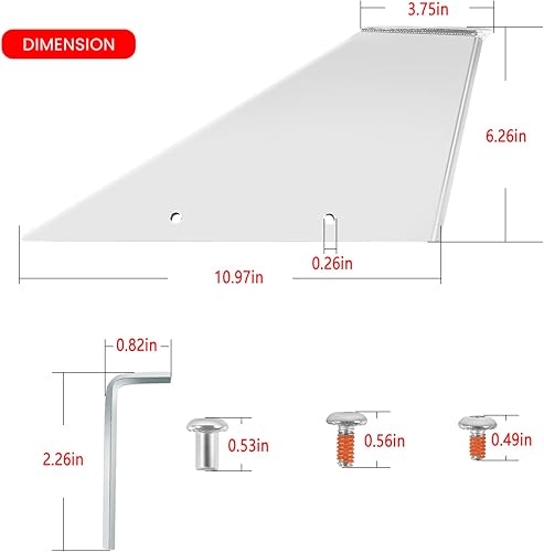 Vista 4 de 27151 Skeg Guard para Yamaha 150HP 175HP 200HP 300HP Fix Damaged Skeg Acero inoxidable Safe-Skeg