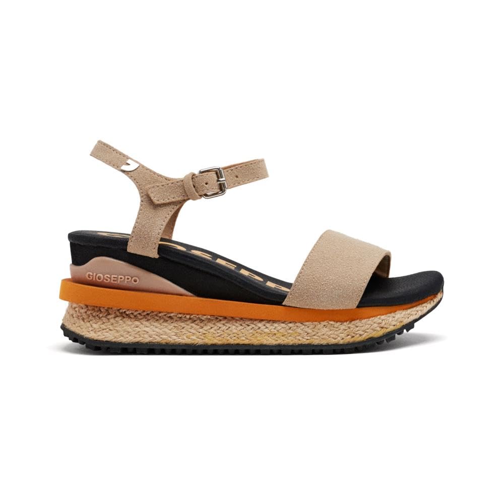Sandali Sportivi Beige con Zeppa per Donna Benay