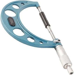 Micrometer Gauge, Outside Micrometer 0.01mm with Wrench Stainless Steel Thickness Micrometer, Outside Micrometers (75-100mm)