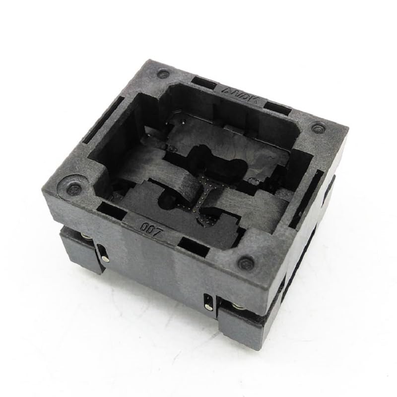 Wiring Connecting Terminals - BGA80 Open TOP Burn in Socket Pitch 1.0mm IC Size 11 * 13mm BGA80(11x13)-1.0-TP01NT BGA80 VFBGA80 Burn in Programmer Socket