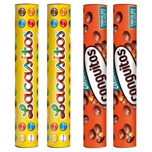 Pack de 2x Semitubo de Conguitos 450G + 2x Semitubo de Lacasitos 500G