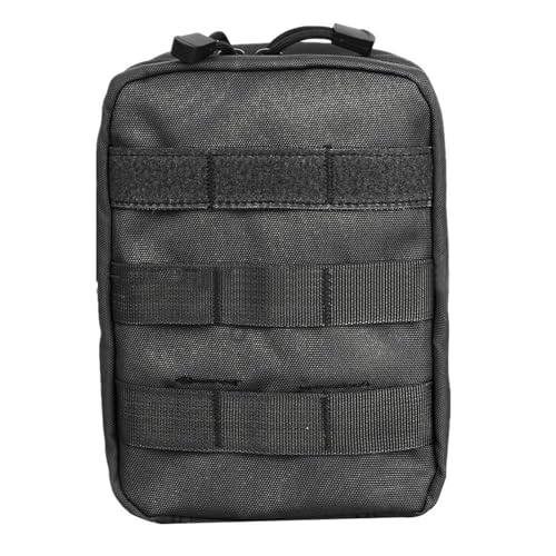 Gramigg Tactically Medical Bag First Kits - Riñonera de supervivencia para camping, emergencias, bolsa de herramientas al aire libre, primera bolsa, Color negro.