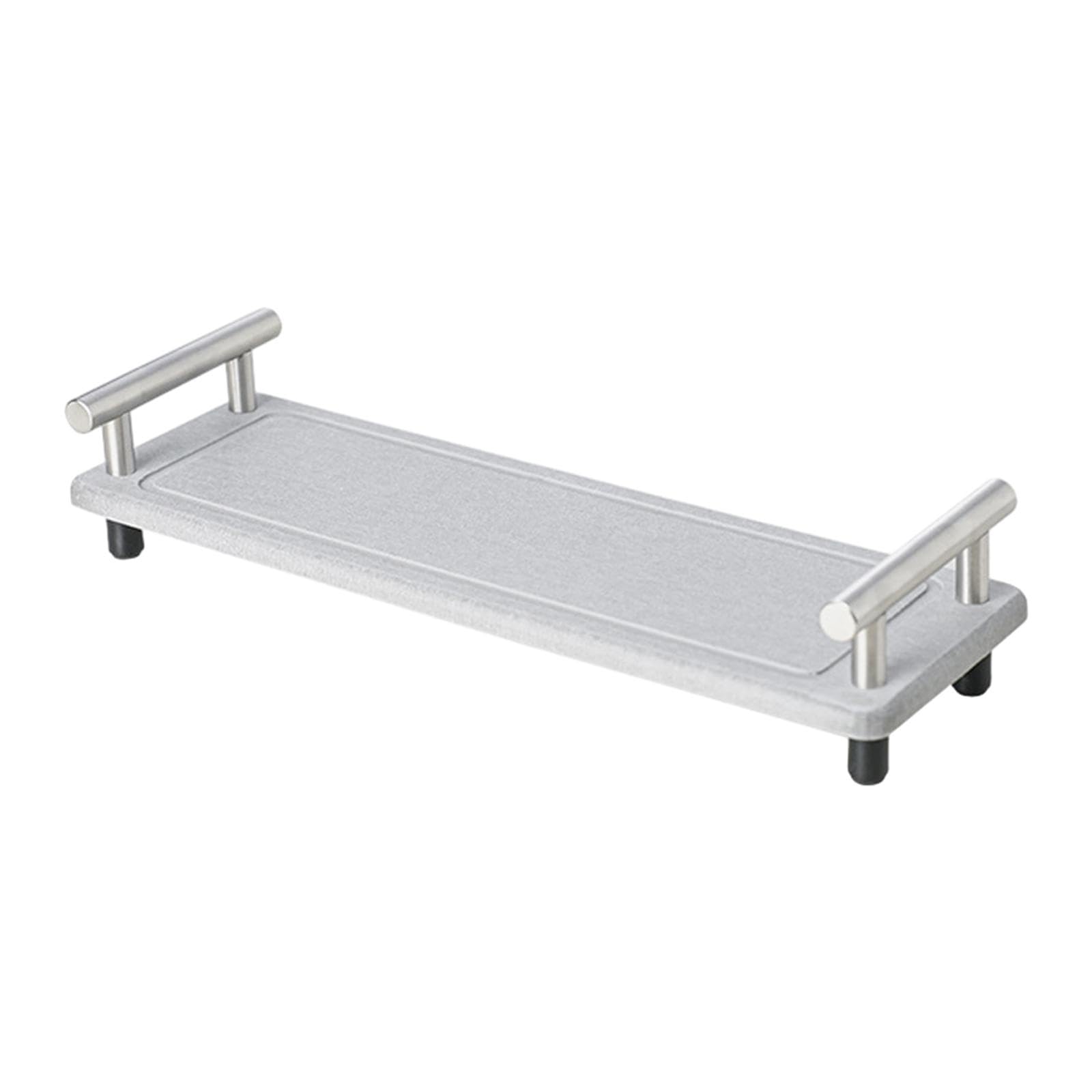Organisateur Évier avec Poignée Gris Argent Cuisine