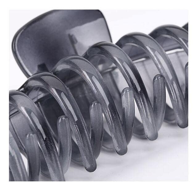 Pinza para cabello color gris claro 4.3 pulgadas miniatura 4