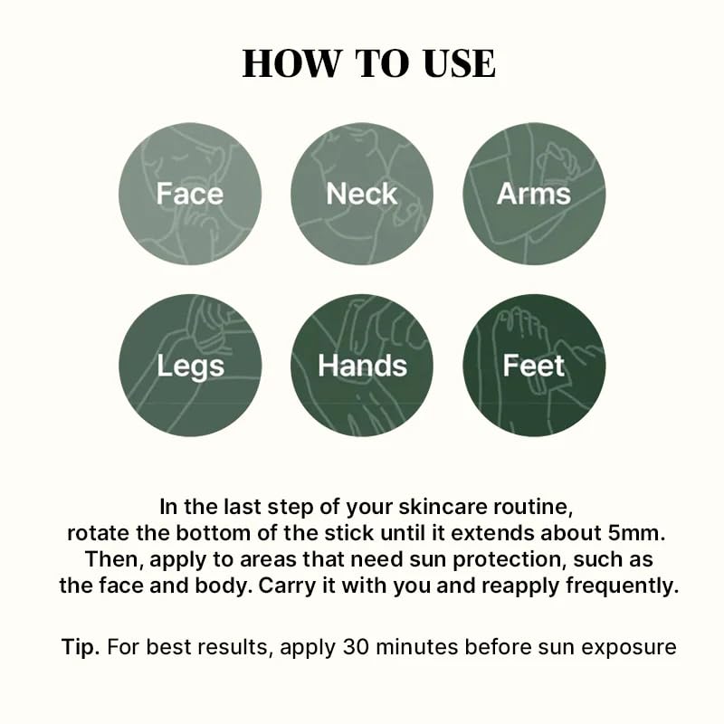 Image of mixsoon Bean Sunstick SPF50+ PA++++ (15g) Korean Sunscreen Stick with Bean Extracts & Niacinamide, Portable, Waterproof, Sweat-Resistant UV Protection Sunscreen, No White Cast, Hydrating, Lightweight Daily Sun Care for All Skin Types