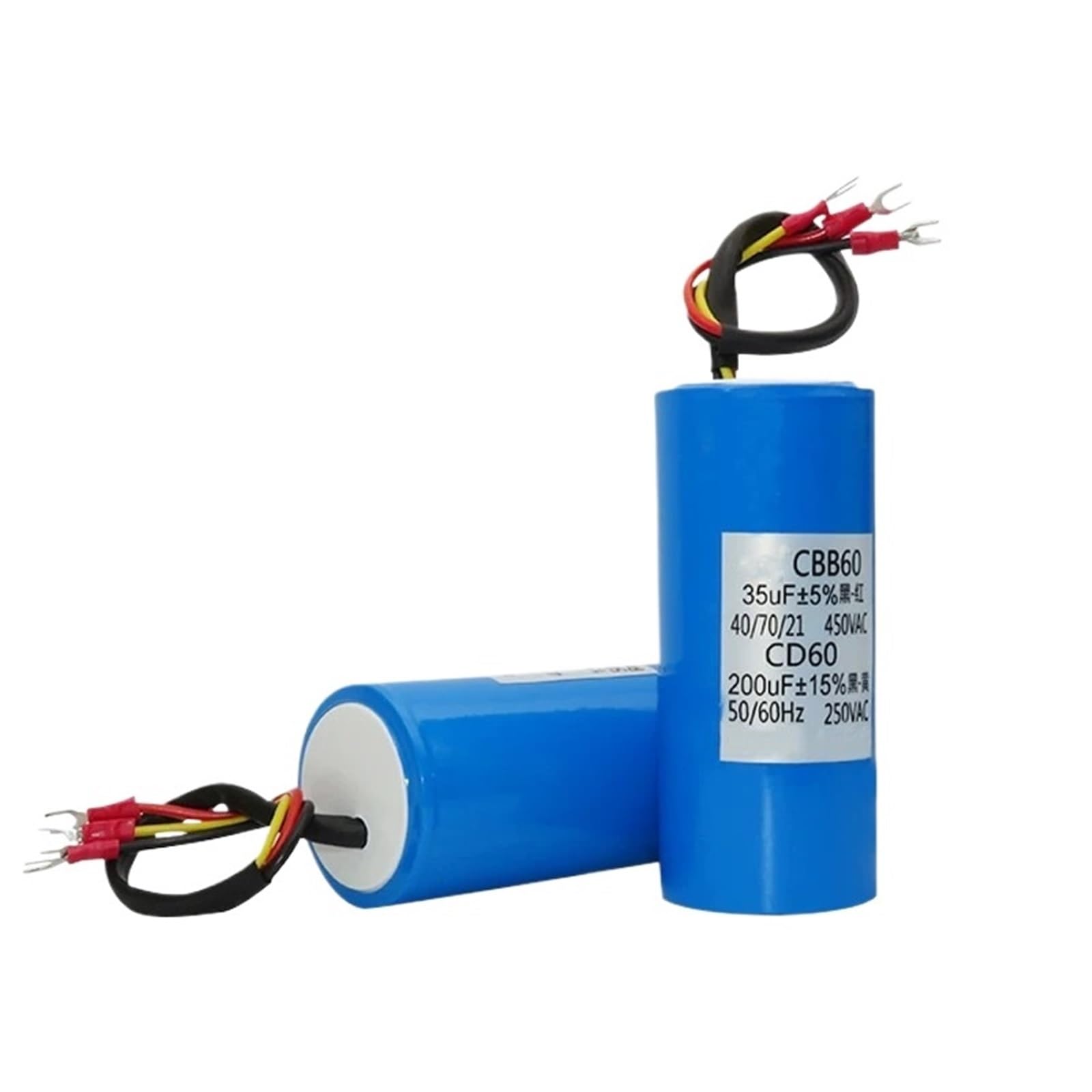 Máquina de elevación de neumáticos con condensador combinado de tres cables CBB60+CD60, capacidad de 450 V/250 V.(CBB60 20UFCD60 200UF)