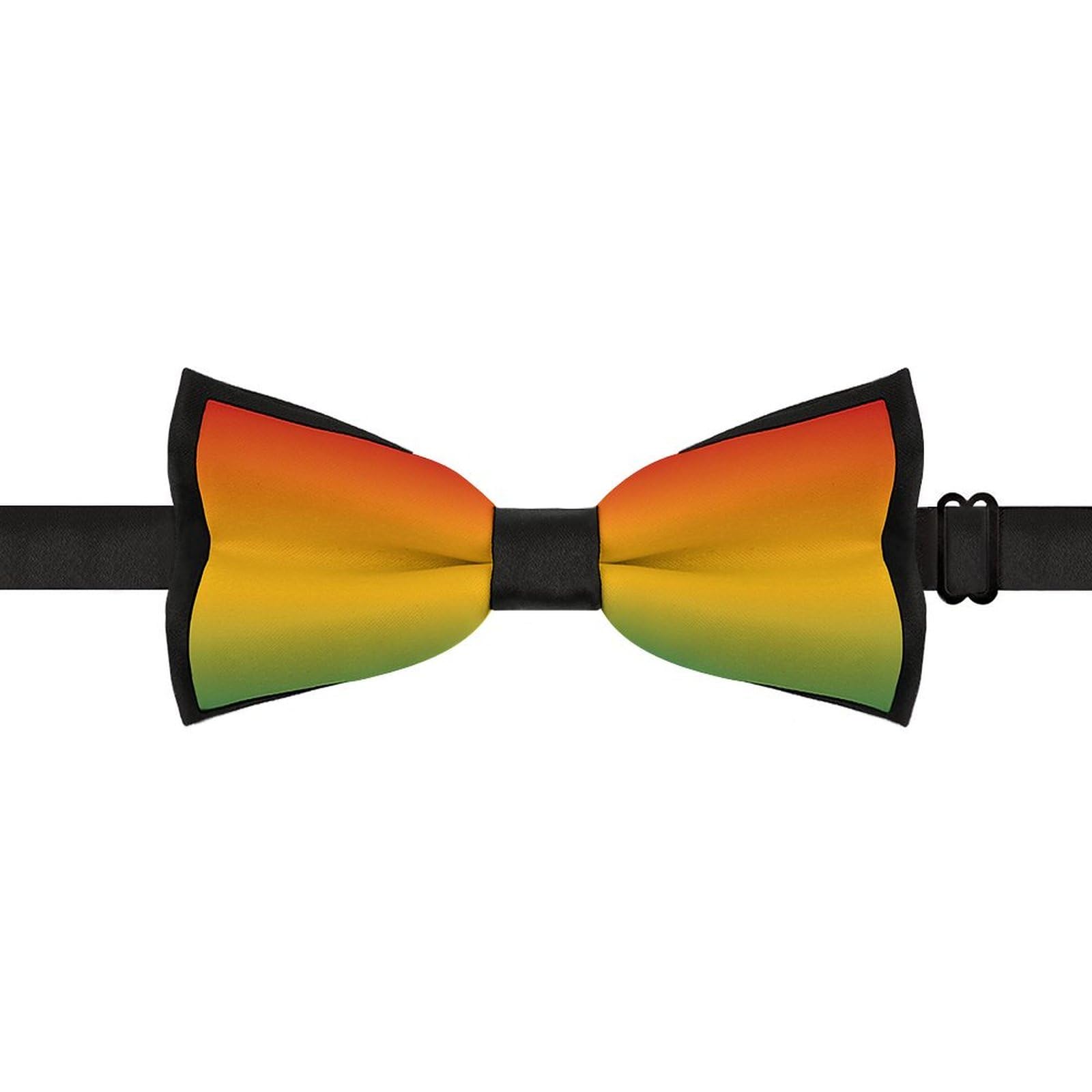 GoasNei Juneteenth Since 1865 Celebrate Freedom Afican Bow Tie for Men Adjustable Necktie Funny Tie Neck Ties for Weddings Party