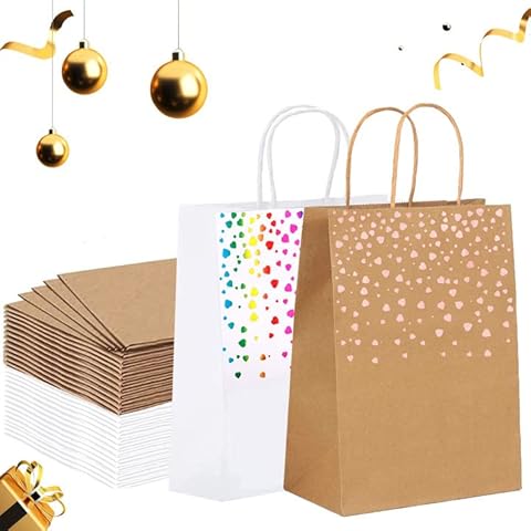 MOOING Bolsas Papel Regalo con Decoración de Corazón Cover