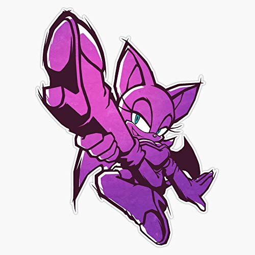 Rouge The Bat Sticker Vinyl Bumper Sticker Decal Waterproof 5'