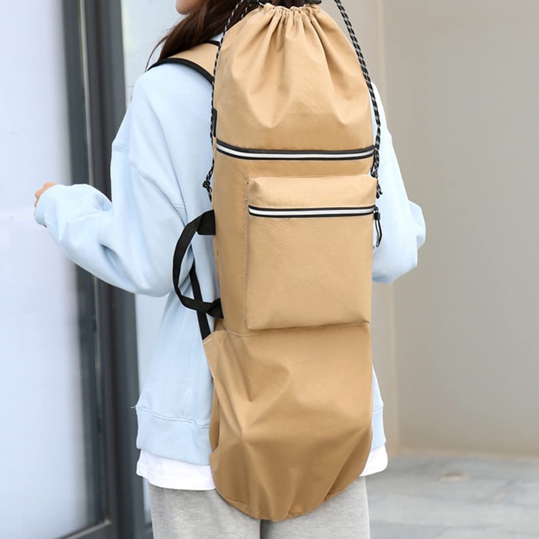 Sac à bascule double pour skateboard surf longboard portable