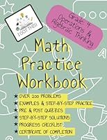4th Grade Math Workbook: Operations & Algebraic Thinking 1961780070 Book Cover
