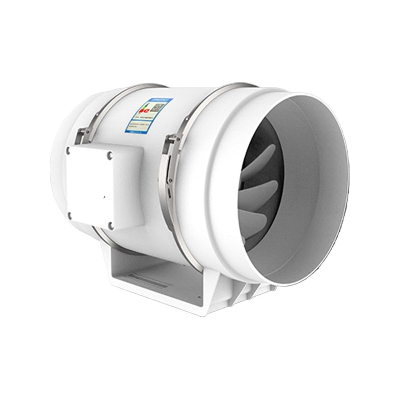 Ventilador de conducto, extractor refuerzo flujo diagonal(12 inch dual speed wall control)