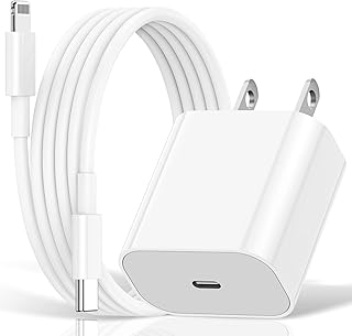 for iPhone14 13 12 Fast Charger, Usbc Apple 20w Power Adapter Cube Fast Charging Block,USB-C Wall Plug Box+【Apple MFI Certified】USB C Lightning Cable Cord 6ft for iPhone14/13 Pro/12 Mini/12 Pro Max/11